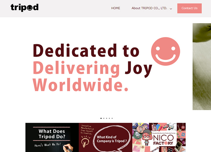 TRIPOD CO., LTD.